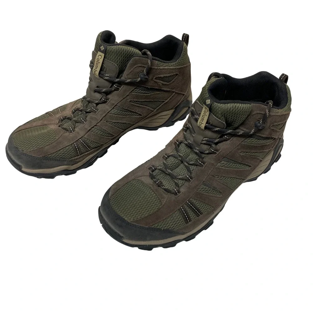 Columbia Charter Oak Mid Waterproof Hiking Boots Mens 14 Brown YM1016-384‎
